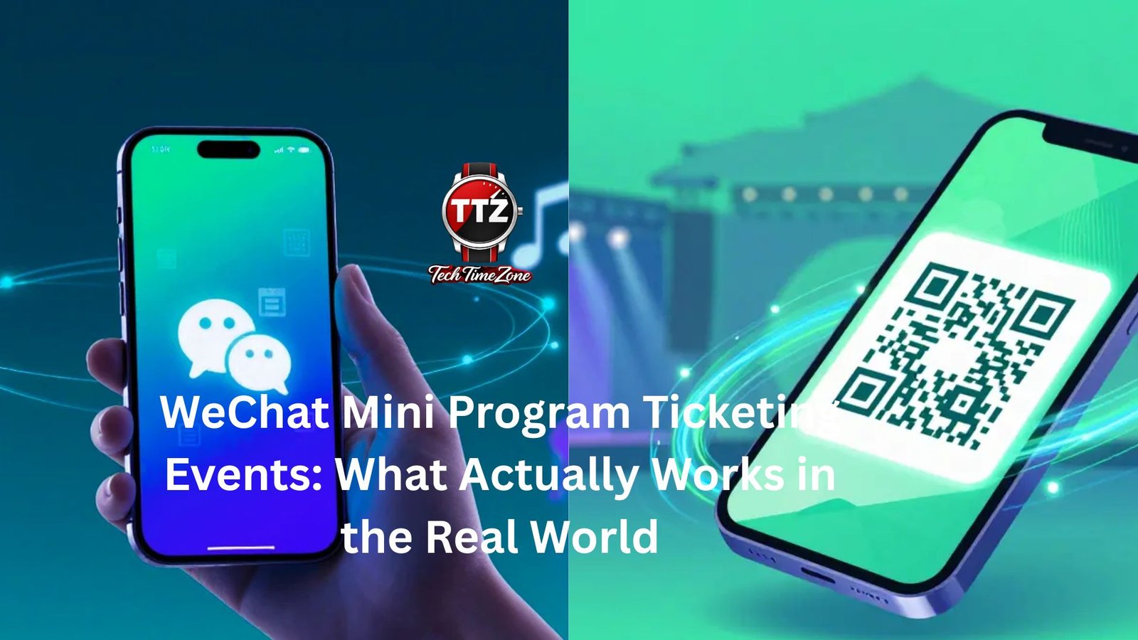 wechat mini program ticketing events
