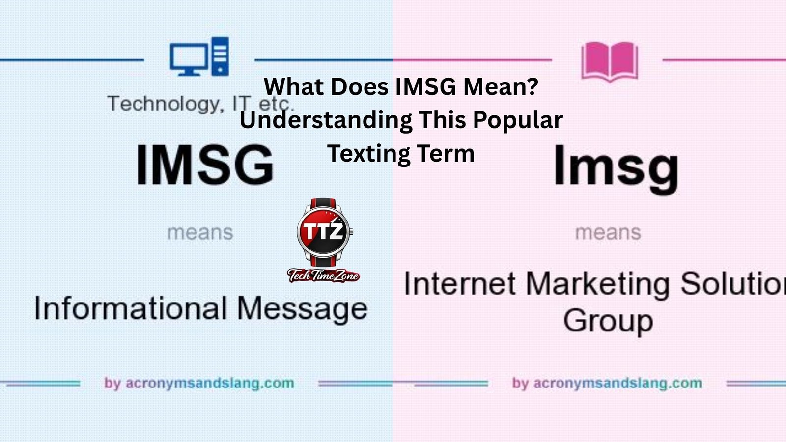 what does imsg mean